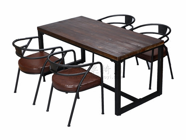 美式铁艺桌椅 ZY-TY010