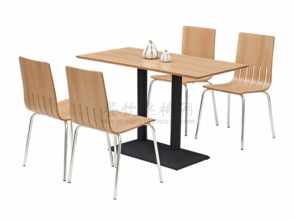美式钢木桌椅 ZY-GM042