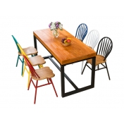 铁艺西餐桌椅 ZY-TY012