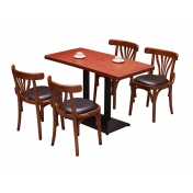 美式餐厅桌椅 ZY-XC087
