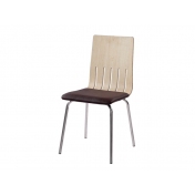 软包垫钢木椅 CY-GM058