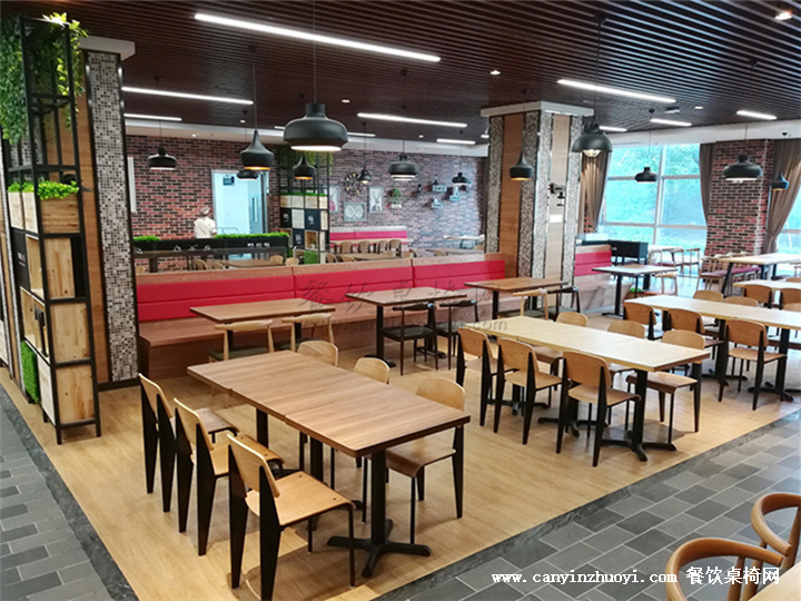 连锁餐饮品牌餐厅家具定制