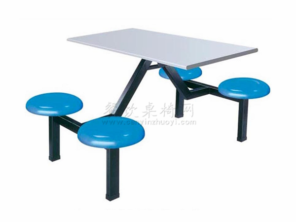 佛山食堂桌椅，小圆凳桌椅