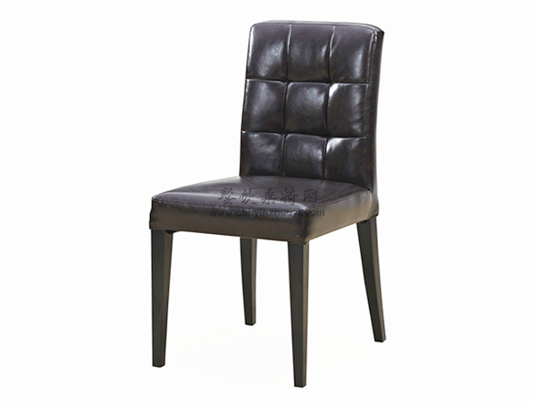 方格皮艺餐椅 CY-XR019