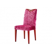粉红色软包椅 CY-XR038