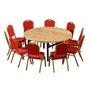 中餐厅十人位圆桌椅子组合
