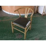 木纹餐椅，铁艺烤鱼店椅子