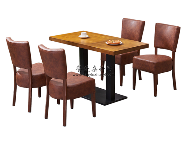 粤菜馆餐桌椅 ZY-XC105