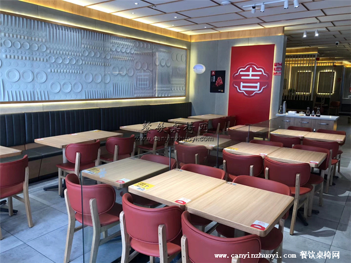 连锁品牌面馆餐桌椅子家具