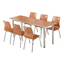 食堂桌椅组合 ZY-GM097